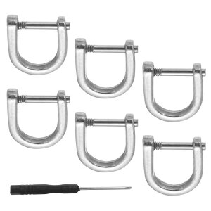 PATIKIL 3/8" DO˂݃VbN 6 z[XV[U^DO~`obN zL[`F[J[ANZT[Ntgpi Vo[