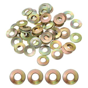 PATIKIL M5×12×1mm �t���b�g���b�V���[ 50�� 65Mn�| �x���r���X�v�����O�f�B�X�N���b�V���[ �~���` �˂��ꂽ���g���b�N�K�X�P�b�g �����ԎY�ƌ��ݗp�i�C�G���[�W���N���b�L�j