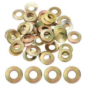 PATIKIL M8x16x1.4mm �t���b�g���b�V���[ 50�� 65Mn�| �x���r���X�v�����O�f�B�X�N���b�V���[ �~���` �j���[�g���b�N�K�X�P�b�g �����ԎY�ƌ��ݗp�i�C�G���[�W���N���b�L�j