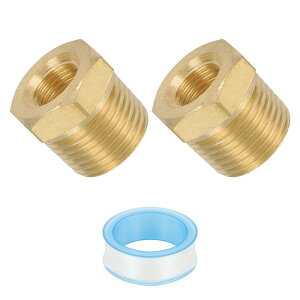 PATIKIL 1/8" x 3/8" N PTIX^JpCvp GA[LPKXp̃pCvRlN^ A_v^[ PTFEe[vt - 2