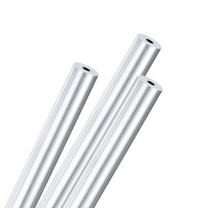 M METERXITY 3-Pack 250mm 6063A~jEۊ 3 mm ID 10mm ODV[XA~jE`[u /H/DIYNtgp [0.12x0.39x9.8IN]