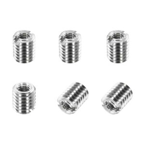PATIKIL �X���b�h�A�_�v�^�[�X���[�u���_�N�V�����i�b�g 6��M5x0.8���X����M3x0.5���X�ւ̏C���p�C���T�[�g�i�b�g�X�N�����[�k���p��ϊ�303�X�e�����X�X�`�[���t�@�X�i�[6mm