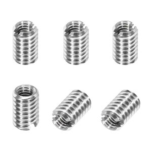 PATIKIL �X���b�h�A�_�v�^�[�X���[�u�k���i�b�g 6��M4x0.7���X����M2.5x0.45�I�X�C���C���T�[�g�i�b�g�X�N�����[���f���[�T�[�ϊ�303�X�e�����X�X�`�[���t�@�X�i�[6mm