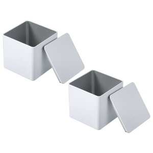 PATIKIL XNGAʃ{bNX 3.35"x3.35"x3.35" 2 ^[ʃ{bNX Wtgїp[e  LfB َq Mtg tFCo[ Lh  ăNtgp zCg