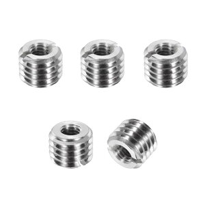 PATIKIL �X���b�h�A�_�v�^�[�X���[�u�k���i�b�g 5��M10x1.5���X����M5x0.8�I�X�C���C���T�[�g�i�b�g�X�N�����[���f���[�T�[�ϊ�303�X�e�����X�|�t�@�X�i�[8mm