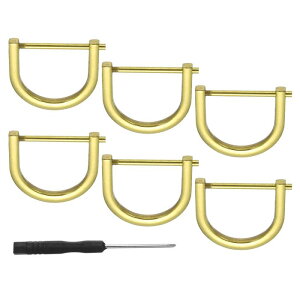 PATIKIL 1-1/4" DO˂݃VbN 6 z[XV[U^DO~`obN zL[`F[J[ANZT[Ntgpi F