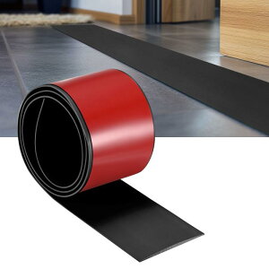 M METERXITY ���p�g�����W�V�����X�g���b�v���ȔS���� 3.28FTx2.99Inch(1mx7.6cm) PVC�t���b�g�f�B�o�C�_�[���g�����W�V���� ���̌���/���^�C���̐ڍ��p �h�A�E�F�C�g�����W�V�����X�g���b�v[��]