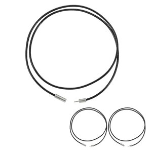 CAPASTEC R lbNX `F[ Y jp bNXR[h `[J[ X|[cp ȒPvbV AM[Ή ANZT[ 1.5mm 55cm ubN 3