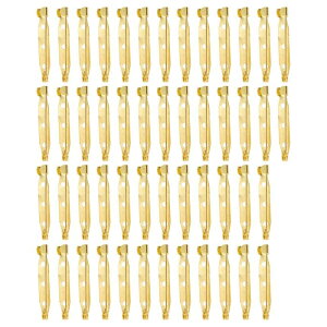 CAPASTEC �u���[�`�s�� ���t�����S�s��30mm �N���t�g �o�b�W �R�T�[�W�� ���D�p�̃A�C�A���N���X�v���� DIY�p�̈��S�s�� �S�[���h�g�[�� 50��