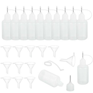 uxcell 12 j[h[XNC[Y{g 30ml/1oz ڒܐ[AvP[^[{g H| G  CNp vX`bNt̐ڒ܃{giNA 12{ Rltj