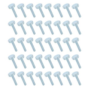 uxcell 40 M4x20mm ^[bg܂݃lW \bhACA S˂TXN[{g ƖƓddq@p t@Xi[