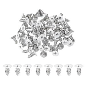 uxcell 60M4.8x13 mmzCgtbgwbhȍUB 410XeX|ȃh˂V[g˂ Vo[