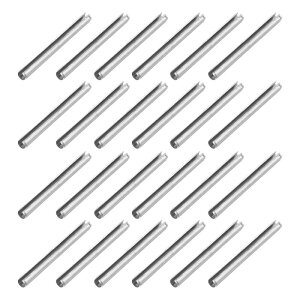 uxcell 60�� �X���b�g���蕪�����[���s��3/25�i3 mm�j���a1-2/5�i35mm�j���� �|���X�v�����O�e���V�����g���_�E�G�� ���S�ȌŒ�p �V���o�[