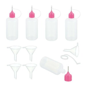 uxcell 5 j[h[XNC[Y{g 50ml/1.69oz ڒܐ[AvP[^[{g vX`bNt̐ڒ܃{g y[p[Ntg G  CNpisN t@l5tj