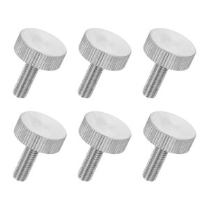uxcell 6�� M6 x 20mm �t���b�g�j���[�g�J�w�b�g�J�T���X�N�����[ 304�X�e�����X�X�`�[�����S�ɃX���b�e�J�b�g�J���ꂽ�T���X�N�����[�z�J���g�t�@�X�i�[ �Ɠd���i �Ɩ���� �d�q�@�킨��ЁJ