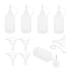 uxcell 5 j[h[XNC[Y{g 50ml/1.69oz ڒܐ[AvP[^[{g H| G  CNp vX`bNt̐ڒ܃{gi t@l5tj