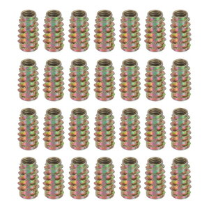 uxcell �؍ޗp28�̃l�W���݃C���T�[�g�A��������M8�l�W�C���T�[�g�i�b�g�w�b�N�X�t���b�V���\�P�b�g�h���C�u�X�N�����[23 mm���Ƌ�A�L���r�l�b�g�A�e�[�u���A�֎q�p