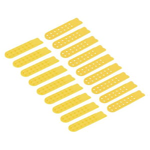 uxcell 10 �y�A�̃X�i�b�v�o�b�N �X�g���b�v�J�o�[�A�_�u�����[14���v���X�`�b�N�����\�ȖX�q�X�i�b�v�o�b�N�������p�L���b�v�C���i�y���F�j