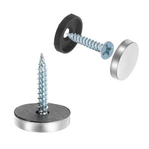 uxcell 12̂˂Jo[LbvA18mmaXeX˂Jo[LbvlCtbgKXPbg˂t@Xi[ŔLn[hEFAݗpAVo[