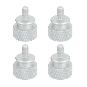 uxcell 4 #6-32 UNC A~TXN[ 12x16mm(ODxH) Rs[^[P[XTXN[ PCTChpl }U[{[htplW zCg