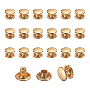 uxcell 50�Z�b�g ���U�[���x�b�g 8mm �_�u���L���b�v���x�b�g 6mm ���� �`���[�u�󃁃^���X�^�b�Y ���U�[�N���t�g �C���⑕�� DIY �ߗ� �C �x���g�p ���C�g���F