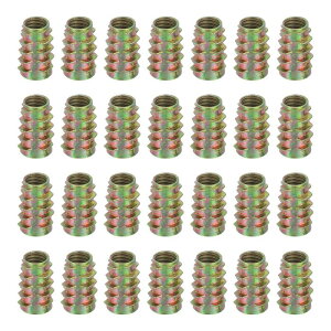 uxcell �؍ޗp28�̃l�W���݃C���T�[�g�A��������M8�l�W�C���T�[�g�i�b�g�w�b�N�X�t���b�V���\�P�b�g�h���C�u�X�N�����[20mm���Ƌ�A�L���r�l�b�g�A�e�[�u���A�֎q�p