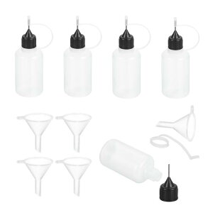 uxcell 5 j[h[XNC[Y{g 30ml/1oz ڒܐ[AvP[^[{gvX`bNt̐ڒ܃{g y[p[Ntg G  CNpi t@l5tj