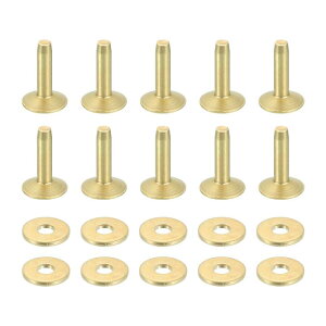 uxcell 25Zbg̓xbgƃo[A10x3.3x12mm̃\bhU[xbgt@Xi[AU[DIYNtgpiA