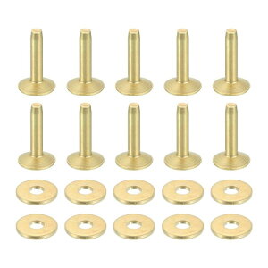 uxcell 25Zbg̓xbgƃo[A10x3.3x14mm̃\bhU[xbgt@Xi[AU[DIYNtgpiA