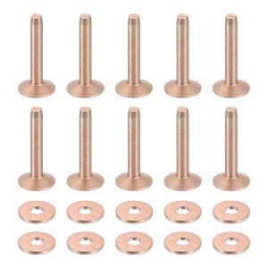 uxcell 50Zbg̓xbgƃo[A10x3.3x19mm̃\bhU[xbgt@Xi[AU[DIYNtgpiAF