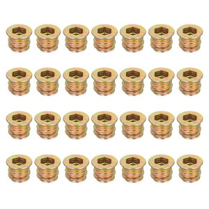 uxcell 28̂˂݃ibgA؍ޗpM6x10mmZp\PbghCuibgCT[g - Yf|˂Ƌ˂݃ibg{gt@Xi[