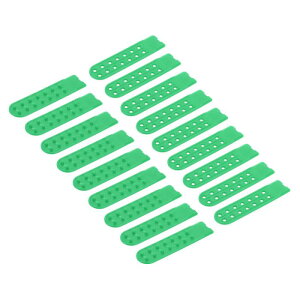 uxcell 10 �y�A�̃X�i�b�v�o�b�N �X�g���b�v�J�o�[�A�_�u�����[14���v���X�`�b�N���߉\�ȖX�q�X�i�b�v�o�b�N�������p�L���b�v�C���i�r�[���΁j