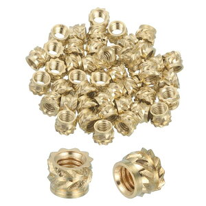 uxcell 126�̃l�W���݃C���T�[�g�AM2.5�^�J�q�[�g�Z�b�g�C���T�[�g�A3D�v�����g����уv���X�`�b�N�ޗ��p�����m�u�t���C���T�[�g�i�b�g�A�m�[�g�p�\�R���d�q ���i�p�AM2.5x4x3 mm