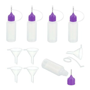 uxcell 5 j[h[XNC[ Y{g 15ml/0.51ozڒܐ[AvP[^[{gvX`bNt̐ڒ܃{g y[p[Ntg G  CNpi t@l5tj