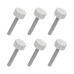 uxcell 6�� M4 x 25mm �t���b�g�j�����w�b�h�T���X�N�����[ 304�X�e�����X�|�S�˂��T���X�N�����[�{���g�t�@�X�i�[ �Ɠd���i �Ɩ���� �d�q�@�킨��юY�Ɨp