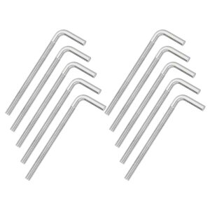 uxcell 10�� M8 x 120mm L���^ �E�p�x �{���g �X�N�����[ 304�X�e�����X�| L���^ ��b�{���g �����` �Ȃ� �X�N�����[