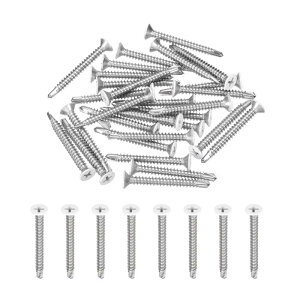 uxcell 30M4.2x38mmzCgtbgwbhȍUB 410XeX|ȃh˂V[g˂ Vo[