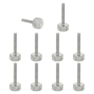 uxcell 10�� M3 x 20mm �j���[�g�J���܂݂˂� 304�X�e�����X�|�����܂݂˂����[�g���^�J�C�������g�J�j���[�g�J���܂݂˂��J�N�J���b�t�K�m�t�J�n���g�J�^�C�g�j���N�J�X���b�g�J�t�@�X