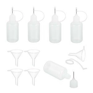 uxcell 5 j[h[XNC[Y{g 30ml/1oz ڒܐ[AvP[^[{gvX`bNt̐ڒ܃{g y[p[Ntg G  CNpiNA t@l5tj