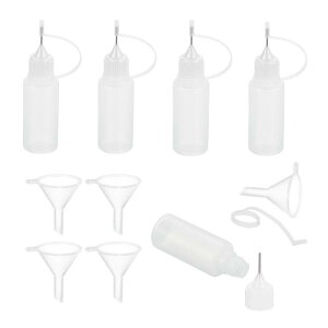 uxcell 5 j[h[XNC[Y{g 15ml/0.51oz ڒܐ[AvP[^[{gvX`bNt̐ڒ܃{g y[p[Ntg G  CNpi t@l5tj