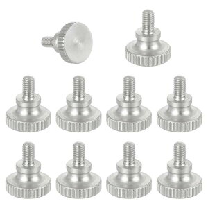 uxcell 10�� M2.5 x 5mm �m�M�X�p�l�W 304�X�e�����X�|�t���b�g�w�b�h�V�����_�[�T���l�W ���g���b�N �_�C�������h�j�����w�b�h�{���g �O�����v�m�u ����߃X���b�h�t�@�X�i�[ �|�W�V����