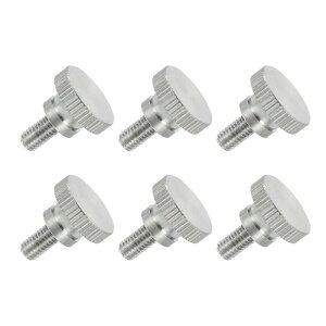 uxcell 6�� M5 x 10mm �t���b�g�j���[�g�w�b�h�T���X�N�����[ 304�X�e�����X�X�`�[���S�˂��T���X�N�����[�{���g�t�@�X�i�[ �Ɩ��Ɠd�d�q�@��p