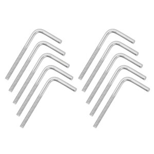 uxcell 10 M4 x 50mm L^ Epx {g XN[ 304XeX| L^ b{g ` Ȃ XN[