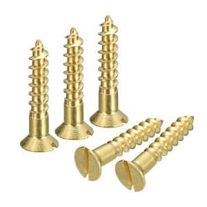 uxcell �^�J���؂˂� 10���� M4.5 x 20mm �X���b�g�h���C�u �t���b�g�w�b�h �Z���t�^�b�s���O�˂� �؍H�Ƌ�p