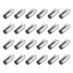 uxcell 60�� �X���b�g���蕪�����[���s��4/25�i4mm�j���a2/5�i10mm�j���� �|���X�v�����O�e���V�����g���_�E�G�� ���S�ȌŒ�p �V���o�[