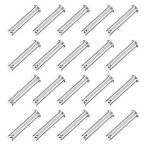 uxcell 20�� M10 x 60mm �P�E�N���r�X�s���A304�X�e�����X�|�t���b�g�w�b�h�q�b�`�s���A�g���[���[���b�`�A�Ƌ���t���A�Y�Ƌ@��p