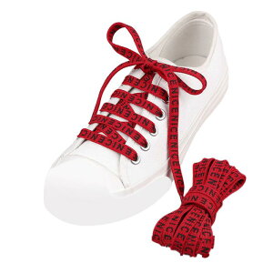 Elerevyo 2 Pairs NICE Flat Fat Shoe Laces for Sneakers, 0.35'' Wide Soft Shoelaces Shoestrings for Casual Hiking Shoes Burgundy 120cm/47.2