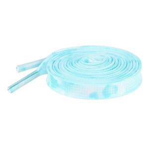 Elerevyo Flat Shoestrings Heart Printed Shoe Lace for Sneakers Athletic Shoelaces 1 Pair Pastel Blue 120cm/47.2