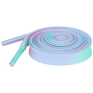 Elerevyo Three-color gradient tie-dye shoelaces 14