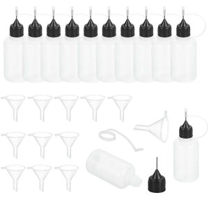 uxcell 12 j[h[XNC[Y{g 30ml/1oz ڒܐ[AvP[^[{g H| G  CNp vX`bNt̐ڒ܃{gi 12{ Rltj